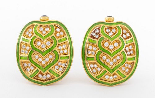 JUDITH LIEBER DESIGNED 18K GOLD,