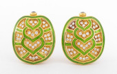 JUDITH LIEBER DESIGNED 18K GOL