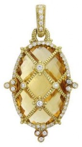 JUDITH RIPKA 18KT CITRINE 0.75