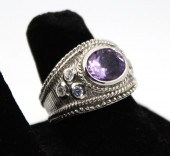 JUDITH RIPKA AMETHYST, CZ, & S