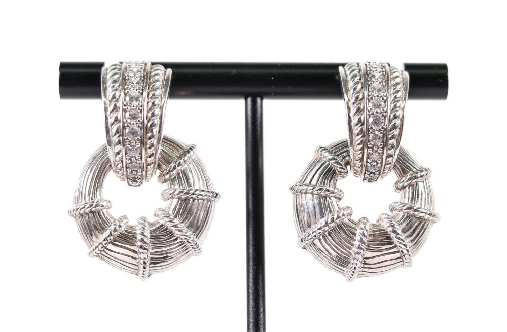 JUDITH RIPKA STERLING CZ