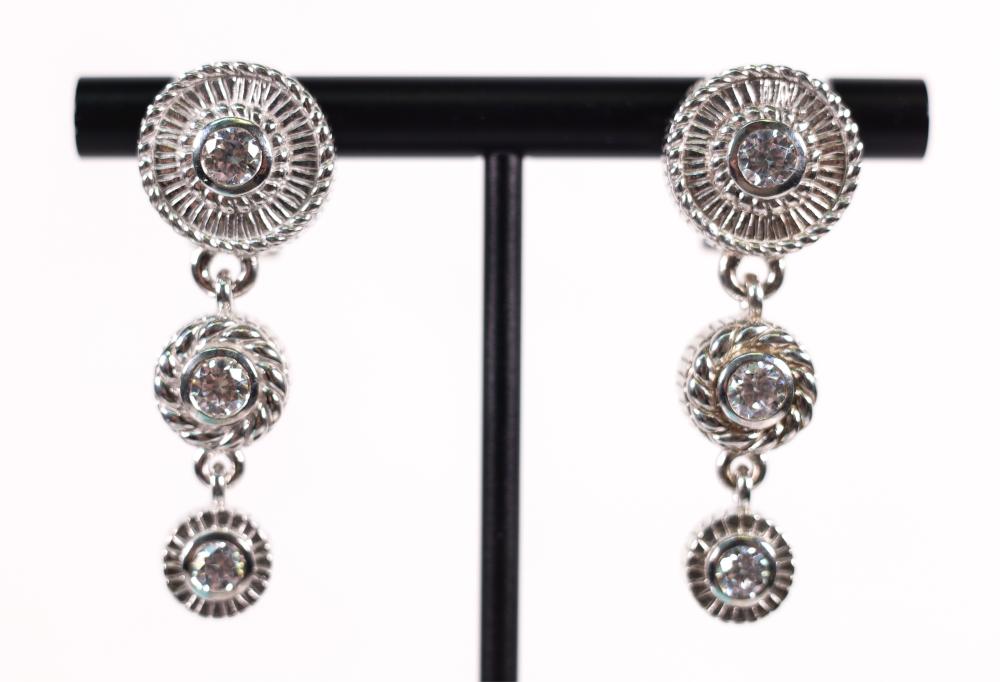 JUDITH RIPKA STERLING SILVER CZ