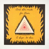 JUDY CHICAGO, SIGNING THE DINN