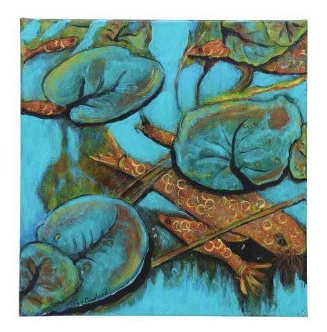 JUDY COPELAND (B.1943) 'KOI'