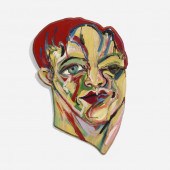 Judy Glantzman b.1956. Head. 1