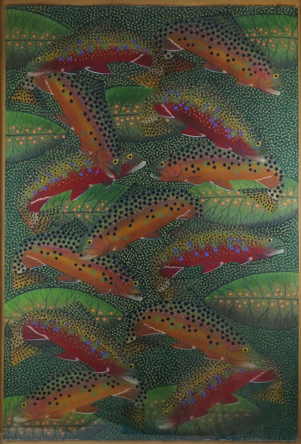 JUDY HAAS (AMERICAN, B. 1953) TROUT