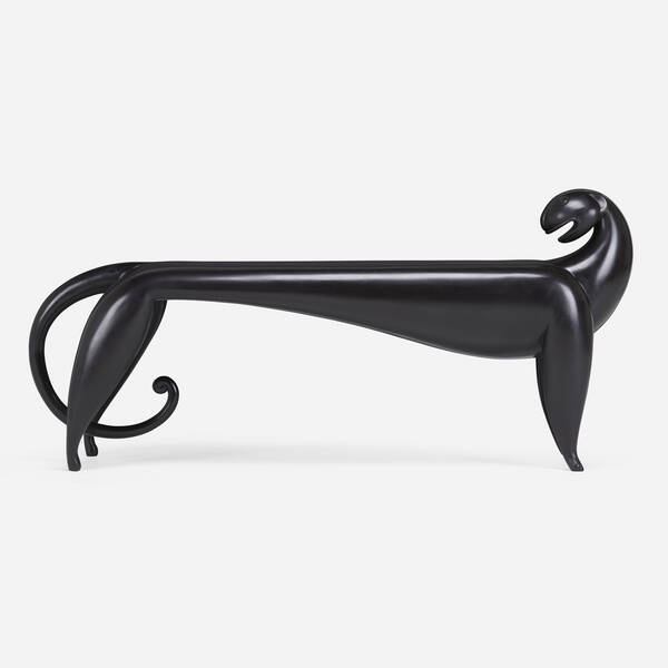 Judy Kensley McKie. Jaguar bench.