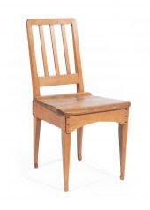 JUGENDSTIL CARVED BEECH AND PI