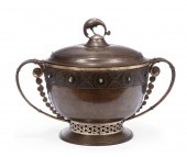 JUGENDSTIL PATINATED, SILVERED