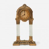 JUGENDSTIL PORTICO CLOCK, GERM