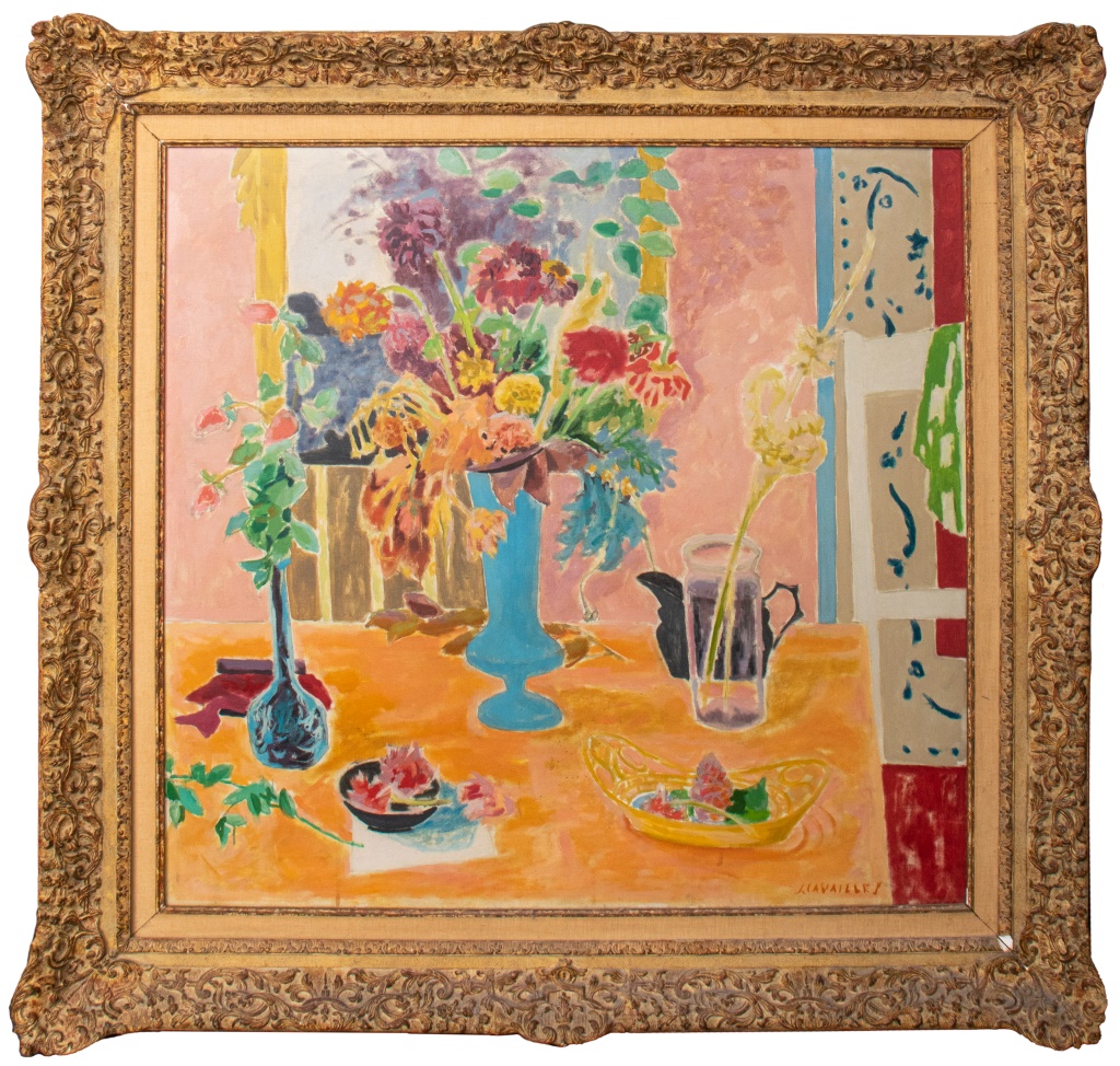 JULES CAVAILLES 'LE VASE BLEU'