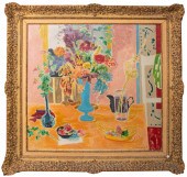 JULES CAVAILLES 'LE VASE BLEU'