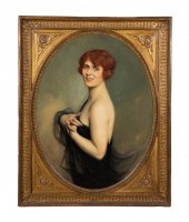 JULES CAYRON, "PORTRAIT OF A W