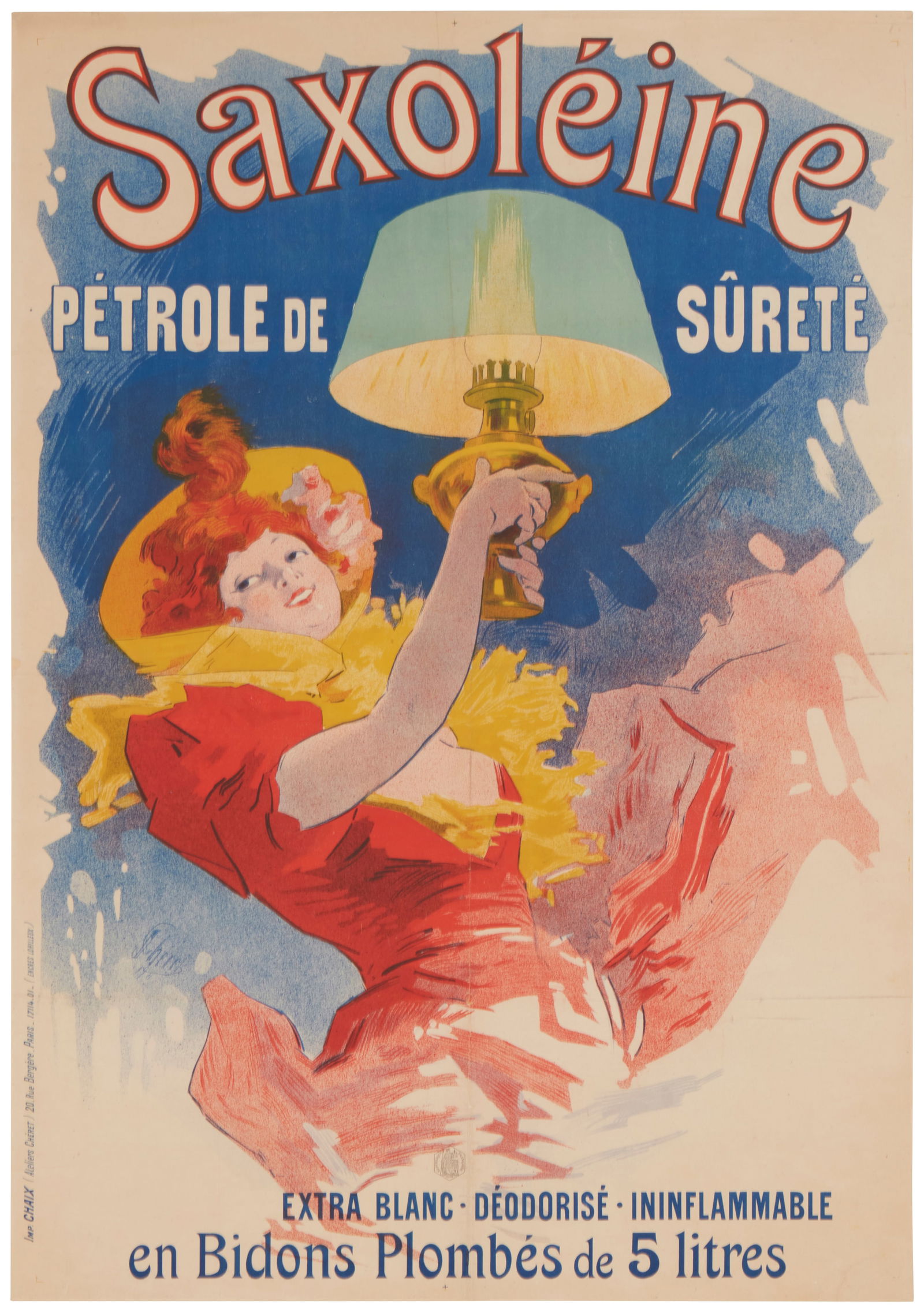 JULES CHERET (1836-1932), "SAXDEINE