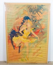 JULES CHERET FRENCH LITHOGRAPH