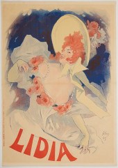 JULES CHERET "LIDIA AT THE ALC