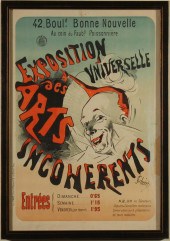JULES CHERET LITHOGRAPH ADVERT