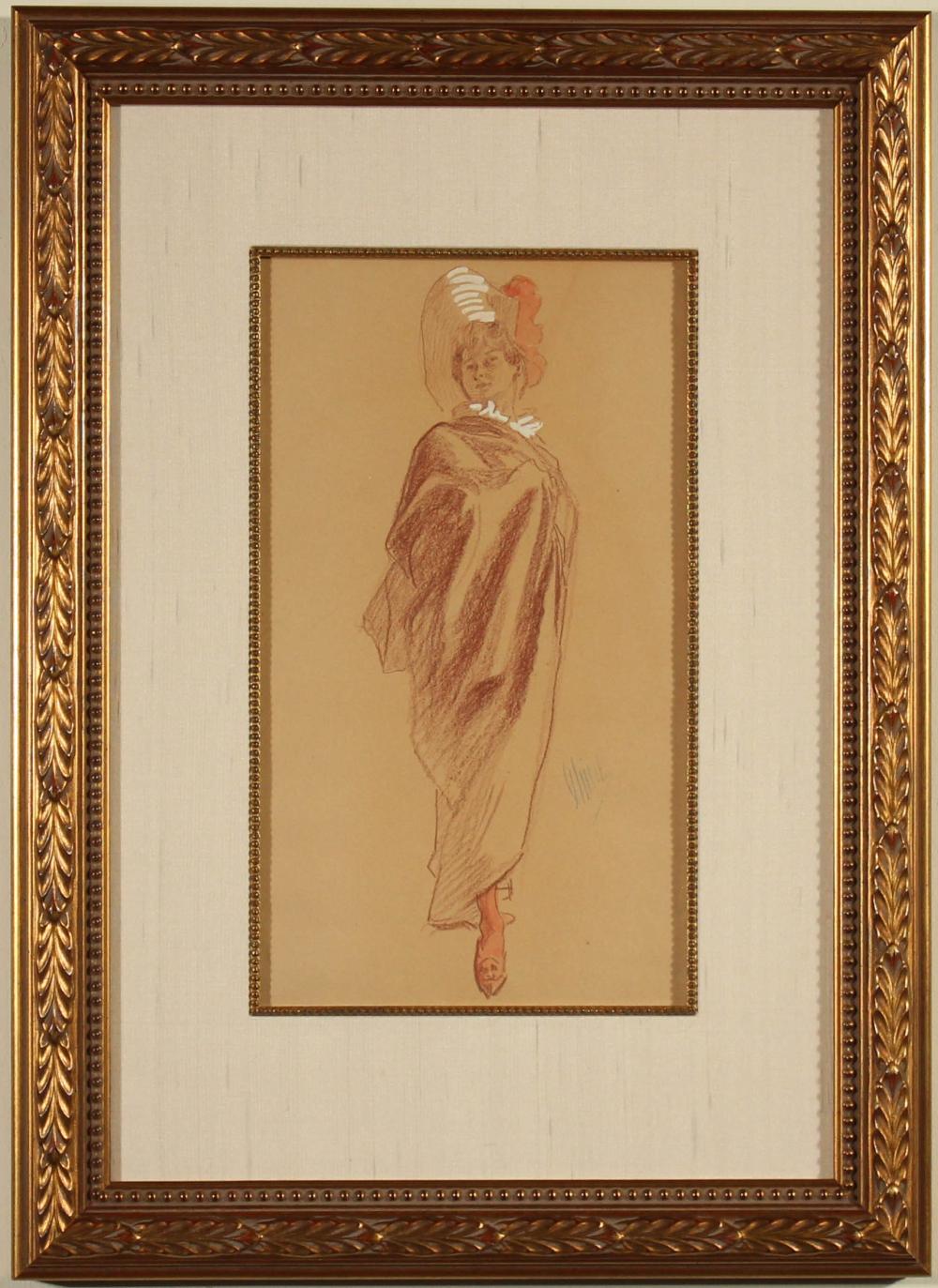 JULES CHERET PASTEL AND GOUACHE