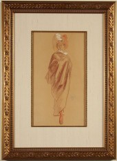 JULES CHERET PASTEL AND GOUACH