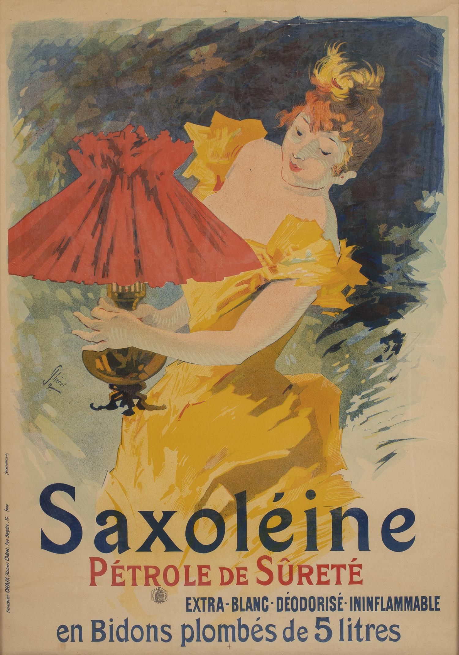 JULES CHERET, SAXOLEINE, COLOR