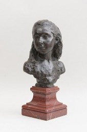 JULES DALOU (1838-1902): BUST