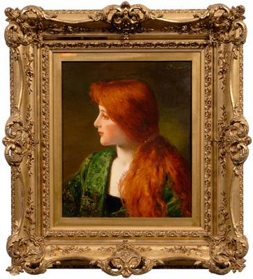 Jules Frederick Ballavoine painting