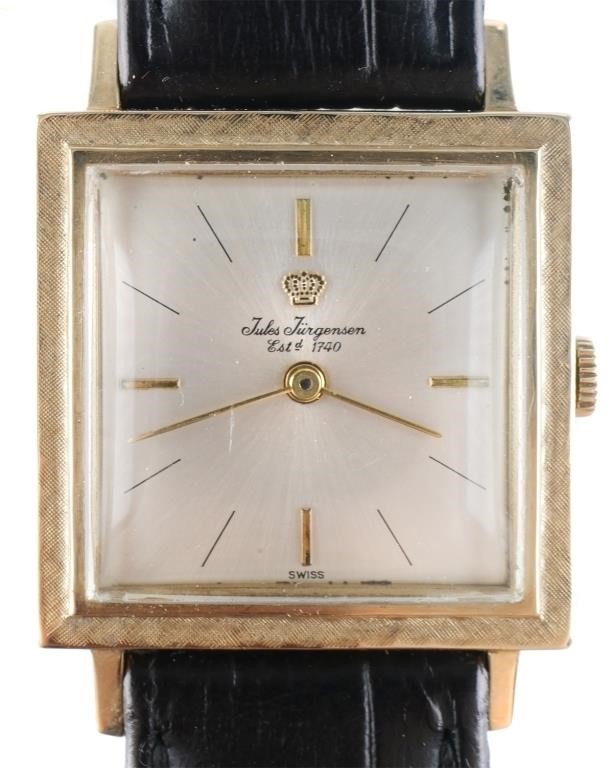 JULES JURGENSEN 14K GOLD MEN'S