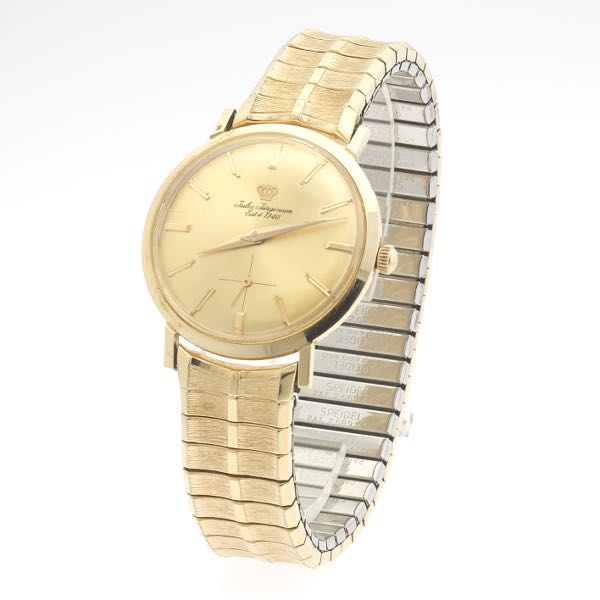JULES JURGENSEN 14K MANUAL WIND