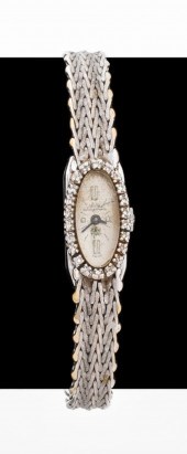 JULES JURGENSEN 14K WHITE GOLD