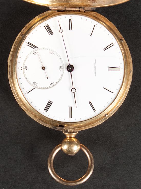Jules Jurgensen 18K yellow gold