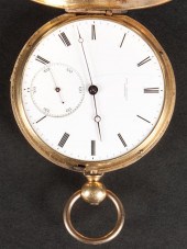 Jules Jurgensen 18K yellow gol
