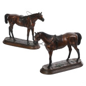 JULES MOIGNIEZ 1835-1894 PAIR