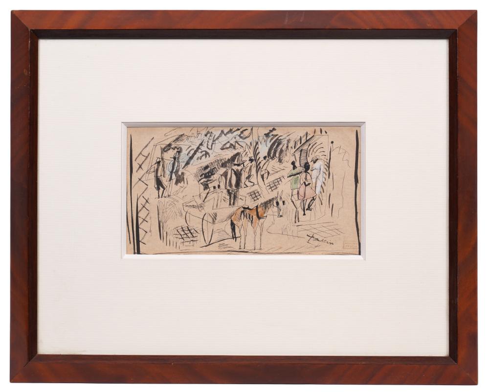 JULES PASCIN 'A CUBA' INK &