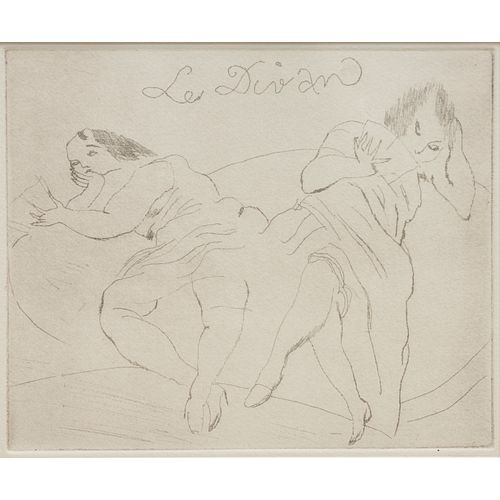 JULES PASCIN, ETCHING ON PAPERJules