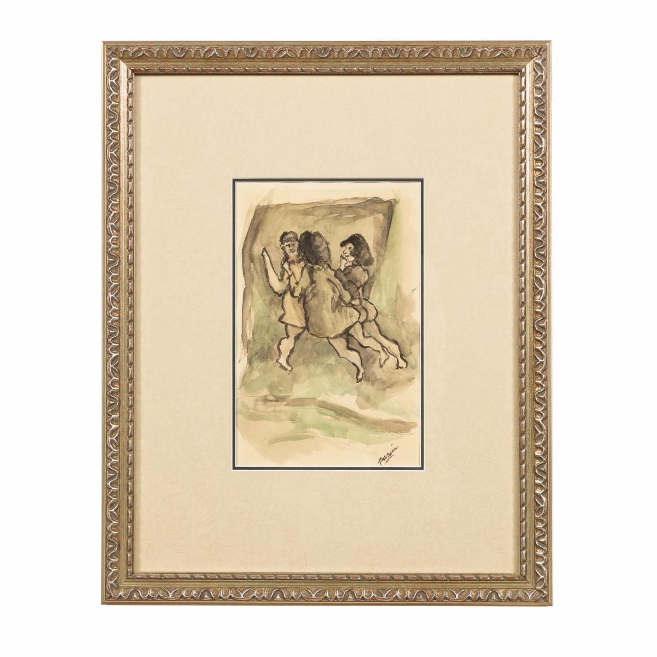 JULES PASCIN, THREE DANCING