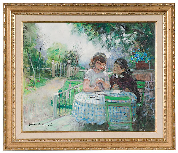 Jules Rene Herve (French 1887-1981)