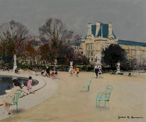 JULES RENE HERVE OIL ON CANVASJules