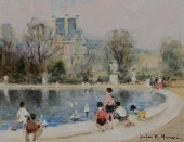 JULES RENE HERVE OIL ON CANVAS