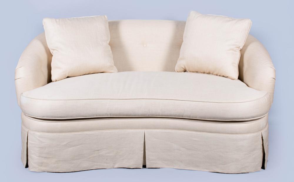 JULES RIST UPHOLSTERED SOFA 32 X 65