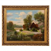 JULES VERNIER. COTTAGE IN A LA