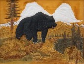 JULIA LAMBERT, BEAR IN LANDSCA