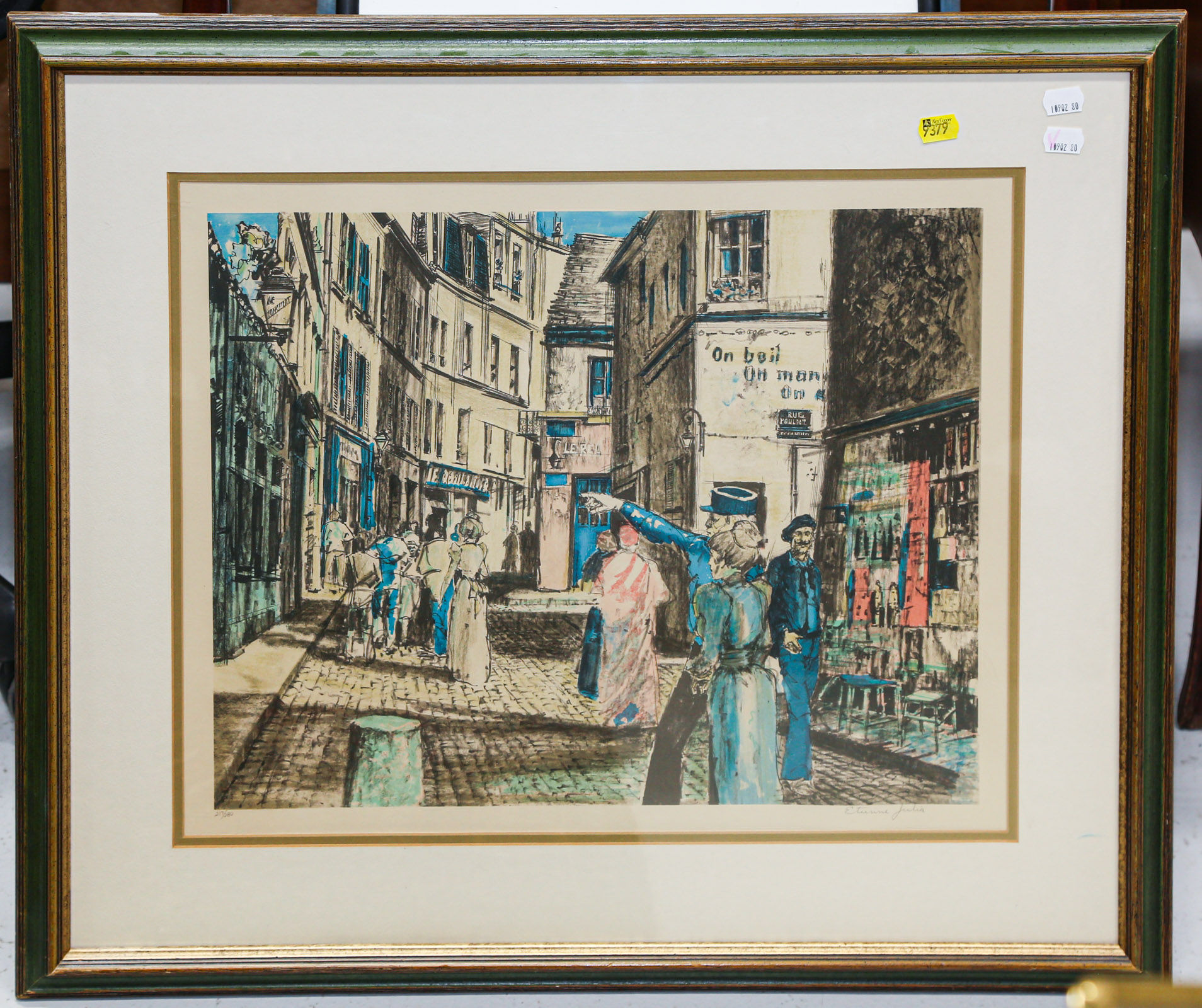 JULIA. PARIS STREET SCENE,