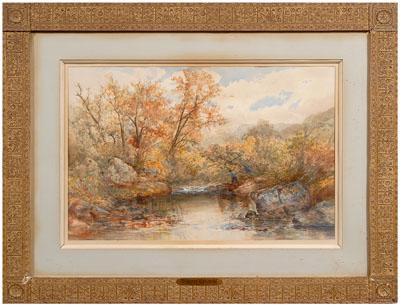 Julia W. G. Slaughter watercolor