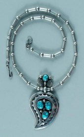 Julian Lovato silver necklace