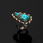 JULIAN LOVATO, TURQUOISE INLAY