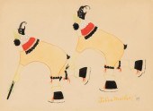 JULIAN MARTINEZ, TWO DEER DANC