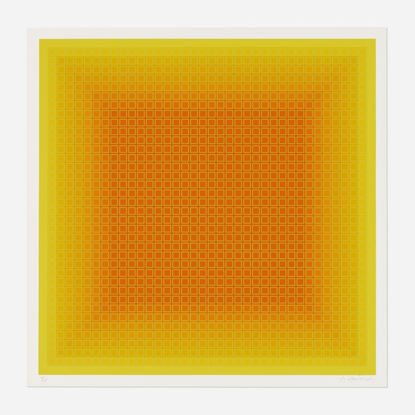 Julian Stanczak 1928–2017. Yellow