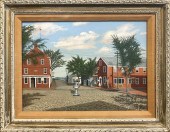 JULIAN YATES OIL ON CANVAS "LO