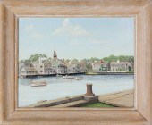 JULIAN YATES OIL ON CANVAS "EA