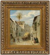Julien Boilly painting, city s